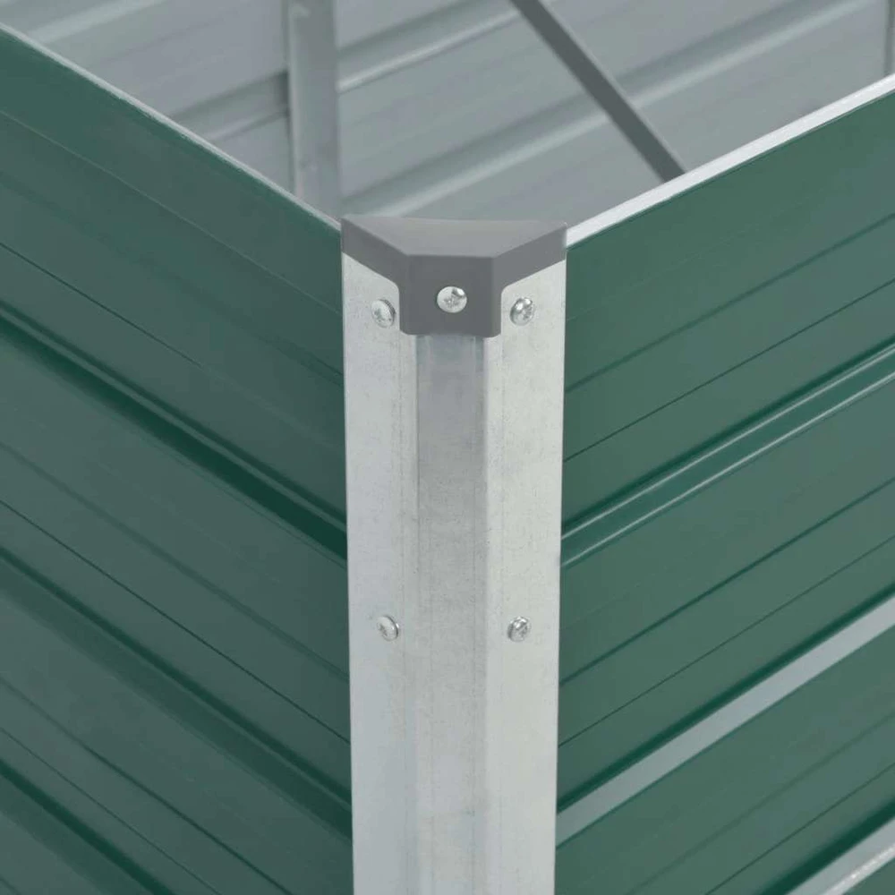 Lovelis, žalias, galvanizuotas plienas, 320x80x45cm