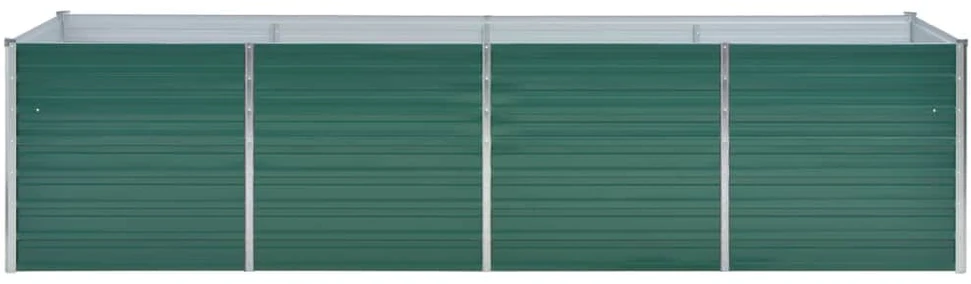 Lovelis, žalias, galvanizuotas plienas, 320x80x77cm