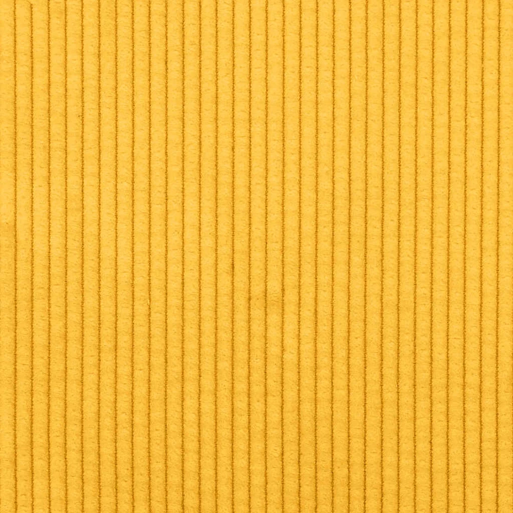 Loveseat sofa, šviesiai geltona, 109cm, velvetinis audinys