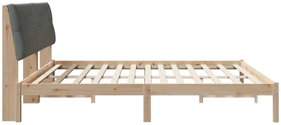 Lovo rėmas su apmuštu galvūgaliu Ruda 200 x 200 cm