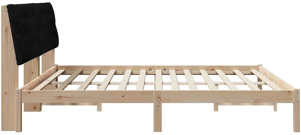 Lovo rėmas su apmuštu galvūgaliu Ruda 200 x 200 cm