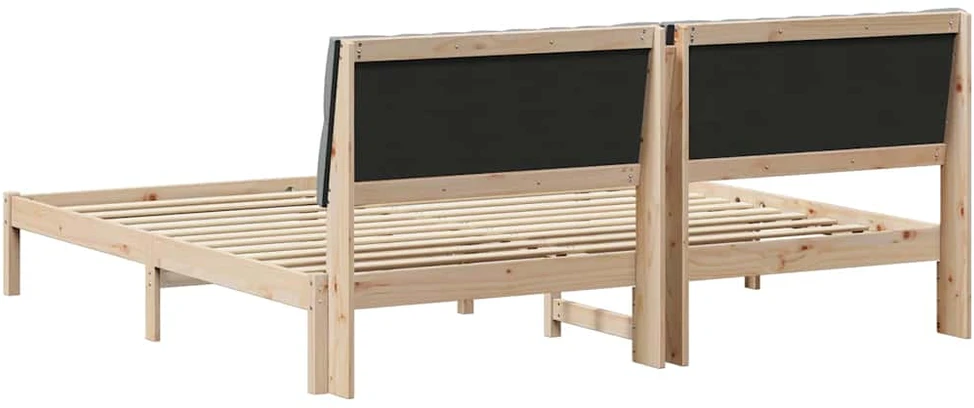 Lovo rėmas su apmuštu galvūgaliu Ruda 200 x 200 cm