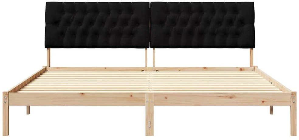 Lovo rėmas su apmuštu galvūgaliu Ruda 200 x 200 cm