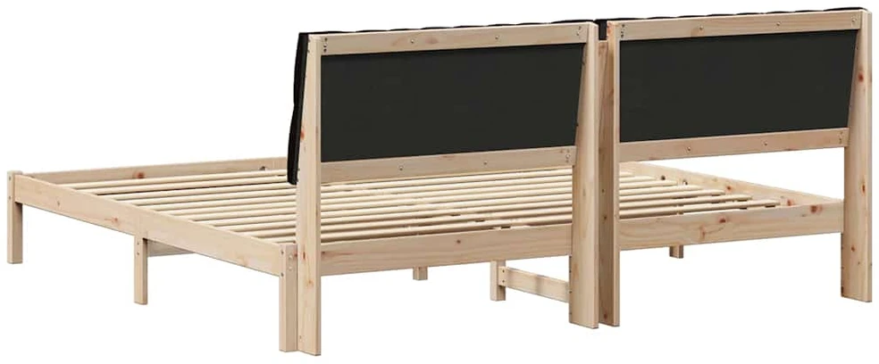 Lovo rėmas su apmuštu galvūgaliu Ruda 200 x 200 cm