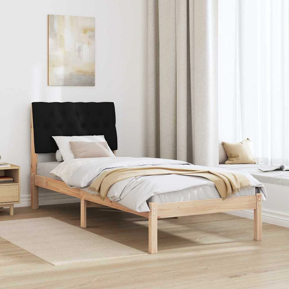 Lova Lovo rėmas su apmuštu galvūgaliu su galvūgalio Ruda 75 x 190 cm
