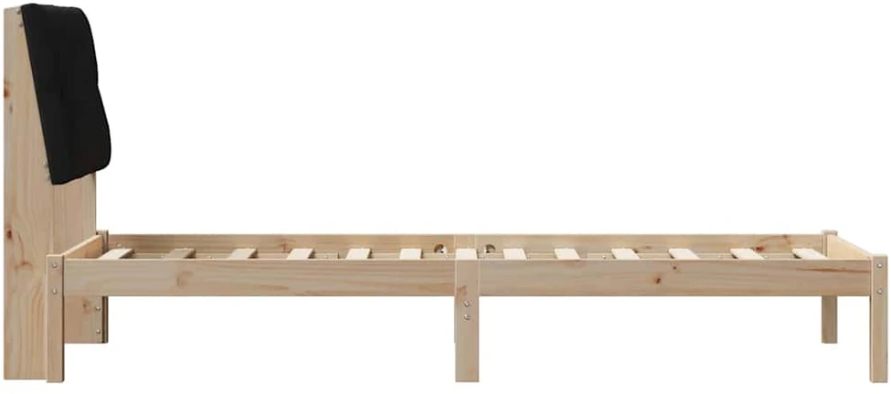 Lova Lovo rėmas su apmuštu galvūgaliu su galvūgalio Ruda 75 x 190 cm