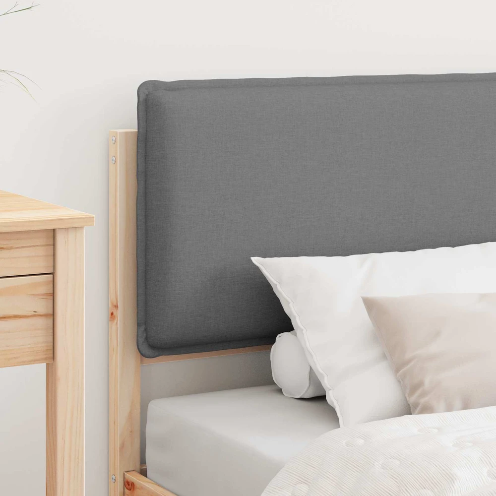 Lova Lovo rėmas su apmuštu galvūgaliu Šviesiai pilka 75 x 190 cm