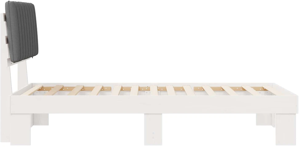Lova Lovo rėmas su apmuštu galvūgaliu Šviesiai pilka 100 x 200 cm