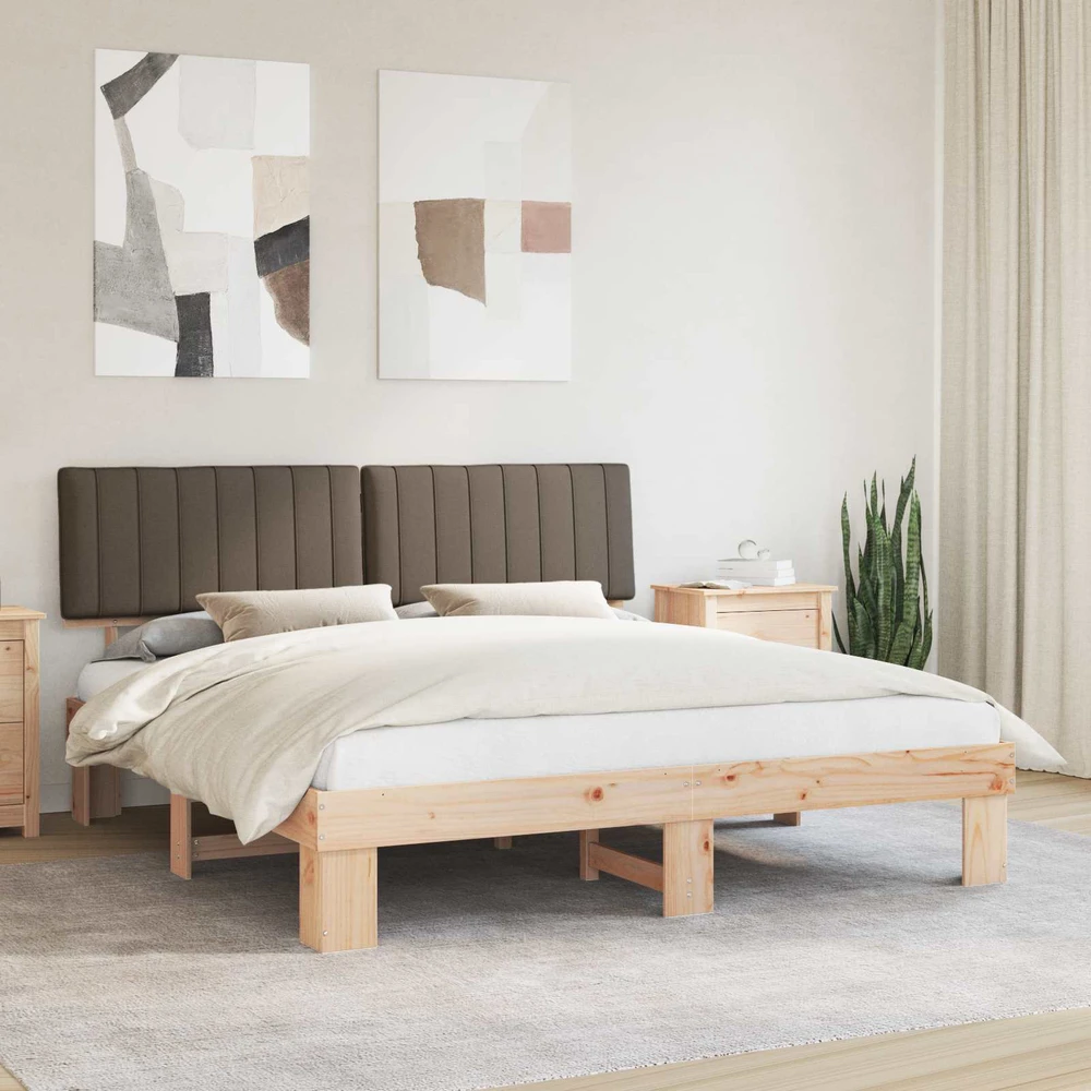 Lovo rėmas su apmuštu galvūgaliu Tortora 180 x 200 cm