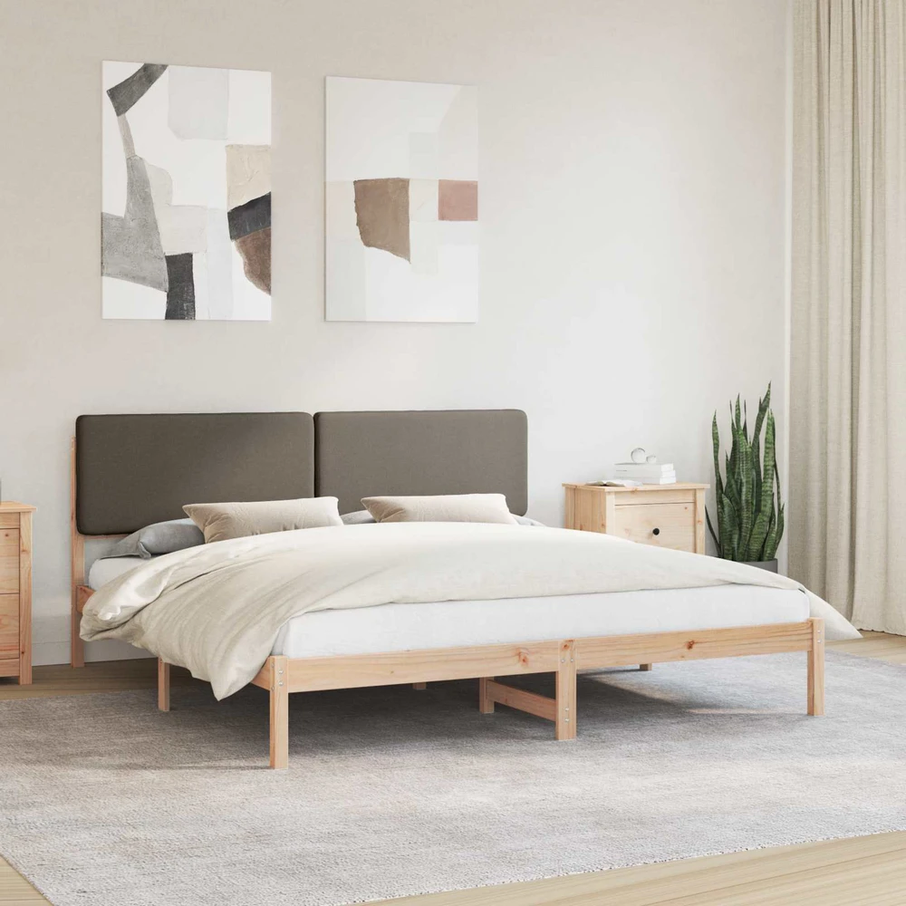 Lovo rėmas su apmuštu galvūgaliu Tortora 180 x 200 cm