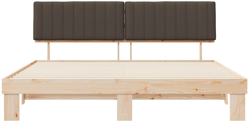 Lovo rėmas su apmuštu galvūgaliu Tortora 200 x 200 cm