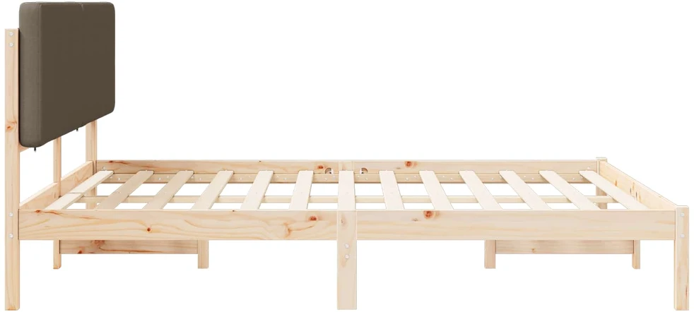Lovo rėmas su apmuštu galvūgaliu Tortora 200 x 200 cm