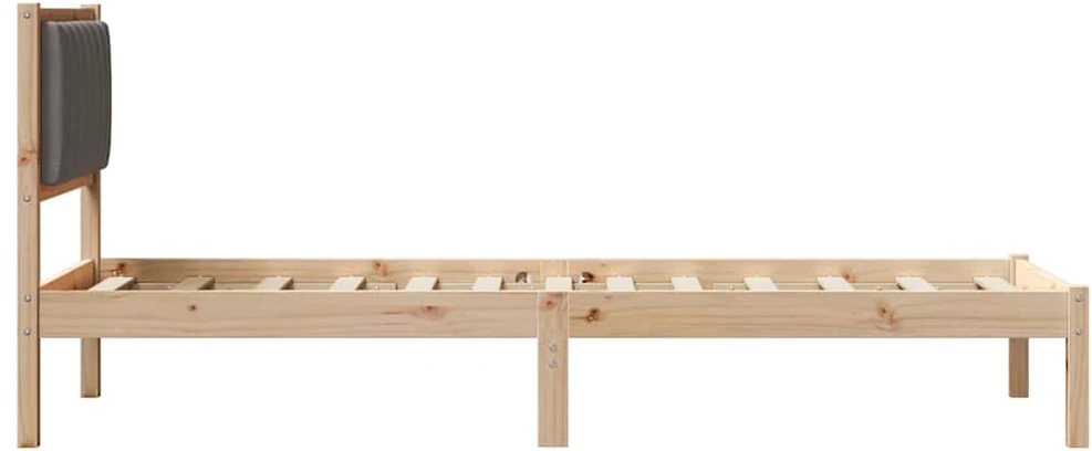 Lova Lovo rėmas su apmuštu galvūgaliu Tortora 80 x 200 cm