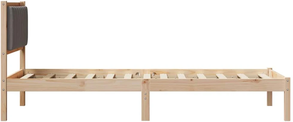 Lova Lovo rėmas su apmuštu galvūgaliu Taupe 90 x 200 cm