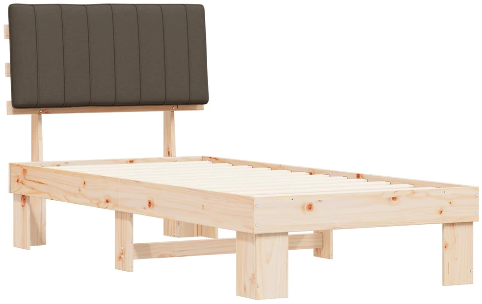 Lova Lovo rėmas su apmuštu galvūgaliu Tortora 90 x 200 cm