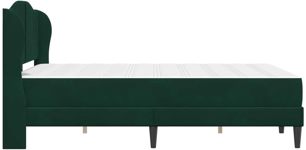 Lova Lovos rėmas 2 vnt. Tamsiai žalia 120 x 190 cm Aksomas