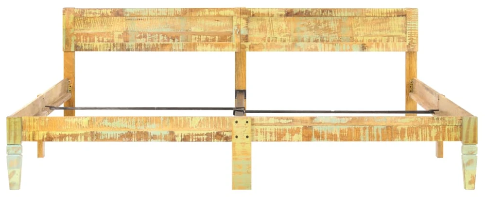 Lovos rėmas, 200x200cm, perdirbtos medienos masyvas
