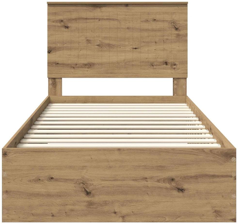Lova Lovos rėmas Amatininkų ąžuolas 100 x 200 cm Apdirbta mediena