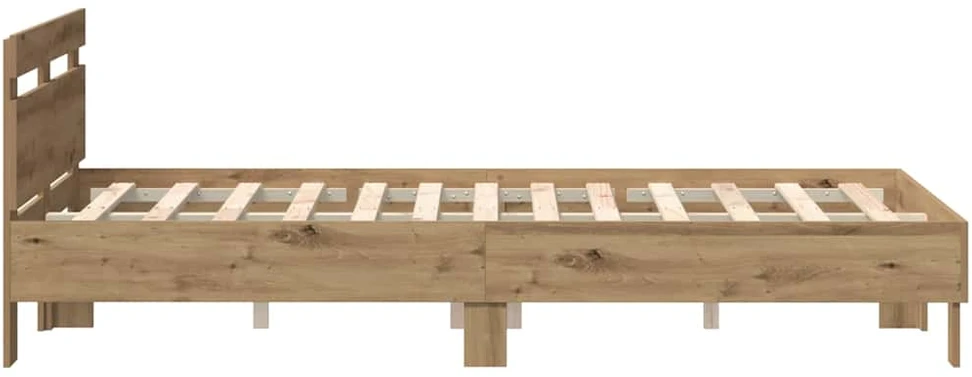 Lova Lovos rėmas Amatininkų ąžuolas 120 x 200 cm Apdirbta mediena