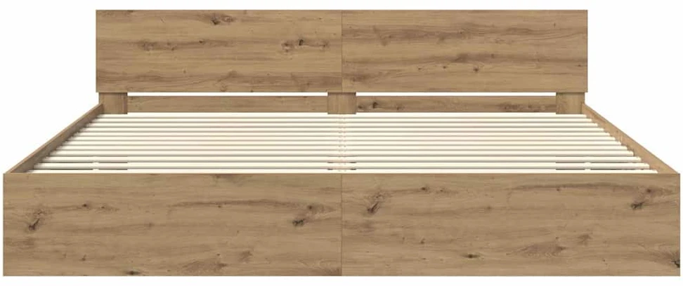 Lovos rėmas Amatininkų ąžuolas 180 x 200 cm Apdirbta mediena