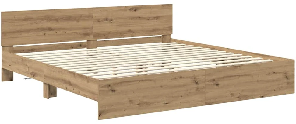 Lovos rėmas Amatininkų ąžuolas 200 x 200 cm Apdirbta mediena