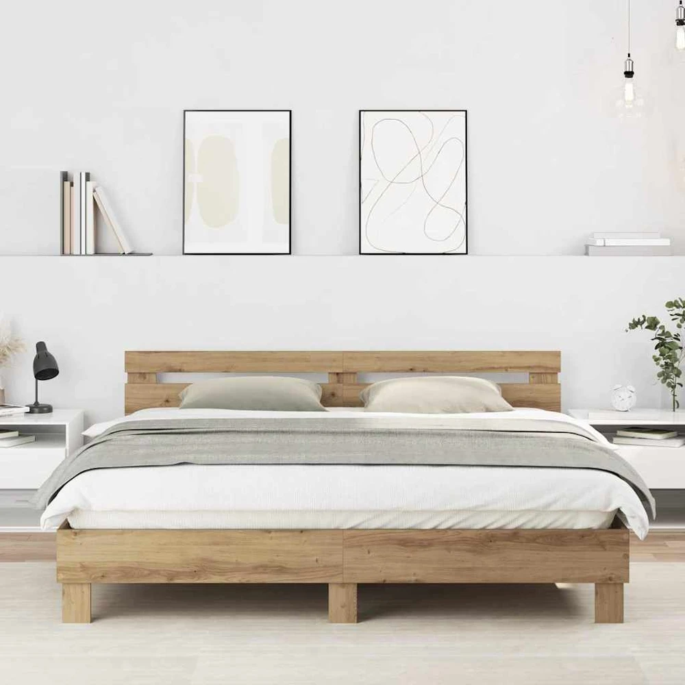 Lova Lovos rėmas Amatininkų ąžuolas 203 x 185 x 70 cm