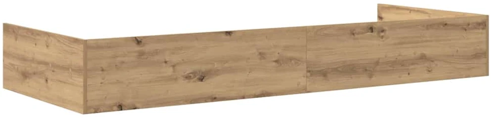 Lova Lovos rėmas Amatininkų ąžuolas 90 x 200 cm Apdirbta mediena