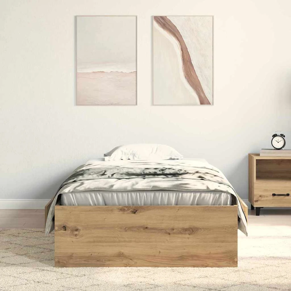 Lova Auping Lovos rėmas Amatininkų ąžuolas 90 x 200 cm Apdirbta mediena