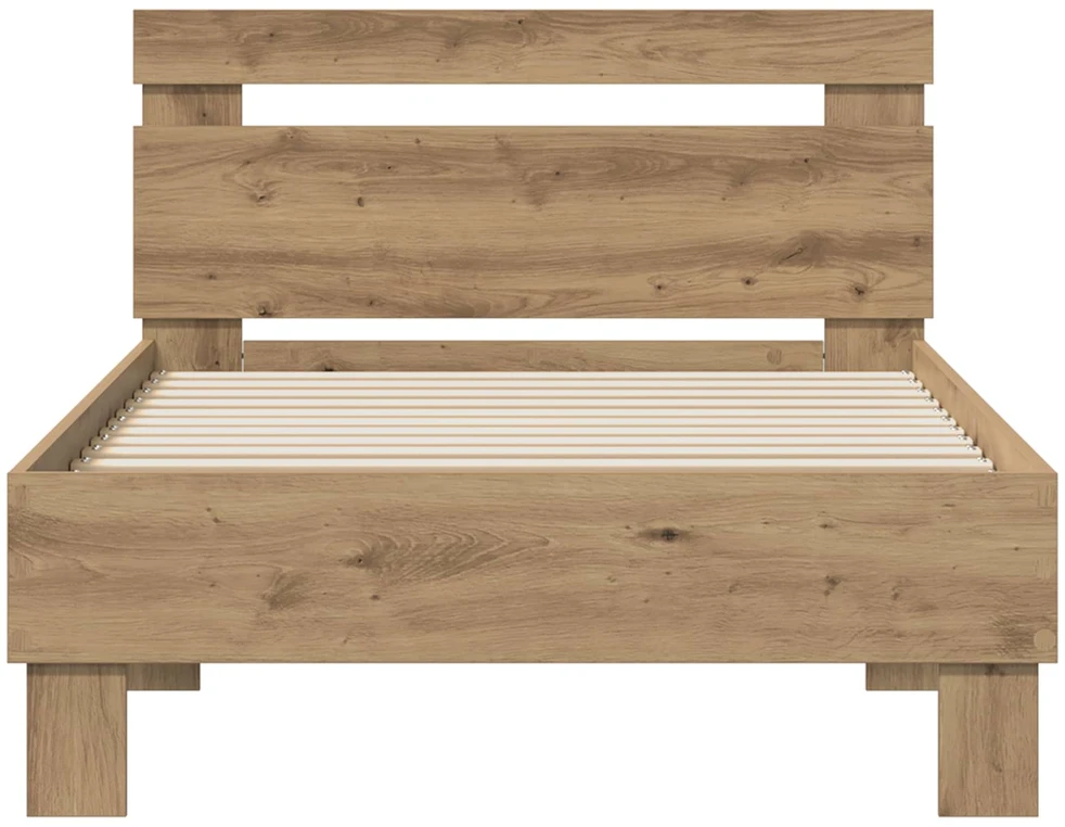 Lova Lovos rėmas Amatininkų ąžuolas 98.5 x 200 cm Apdirbta mediena