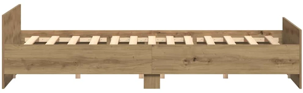 Lova Lovos rėmas su galvūgalio Amatininkų ąžuolas 203 x 203 x 50 cm