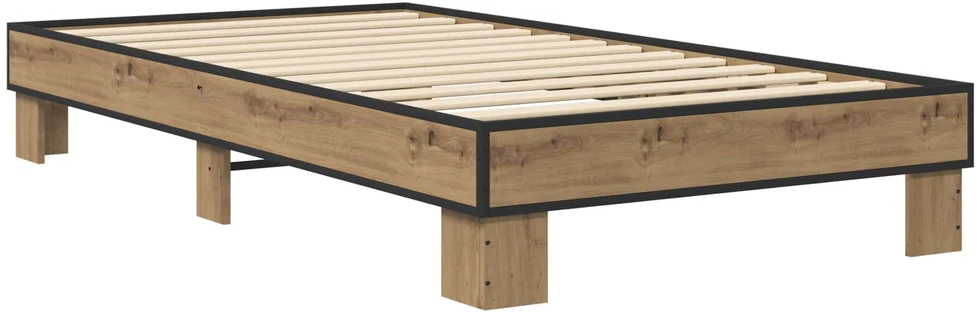 Lova Lovos rėmas Artisano ąžuolo 80 x 200 cm Apdirbta mediena