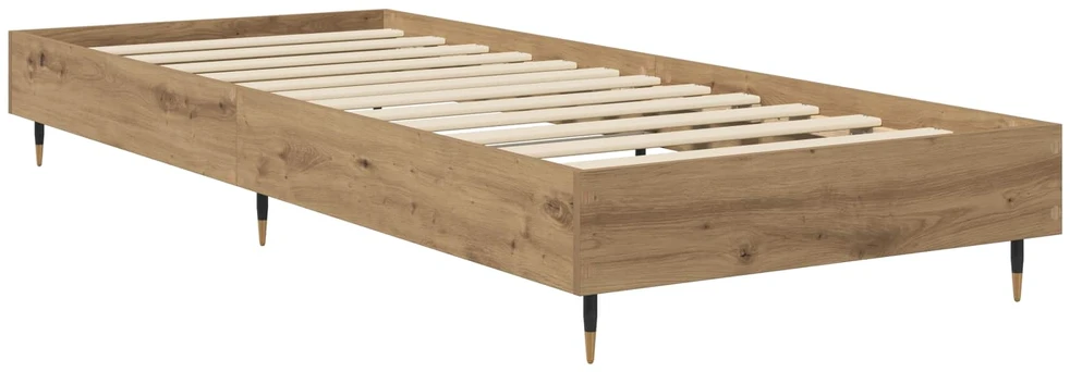 Lova Lovos rėmas Artisano ąžuolo 80 x 200 cm Apdirbta mediena