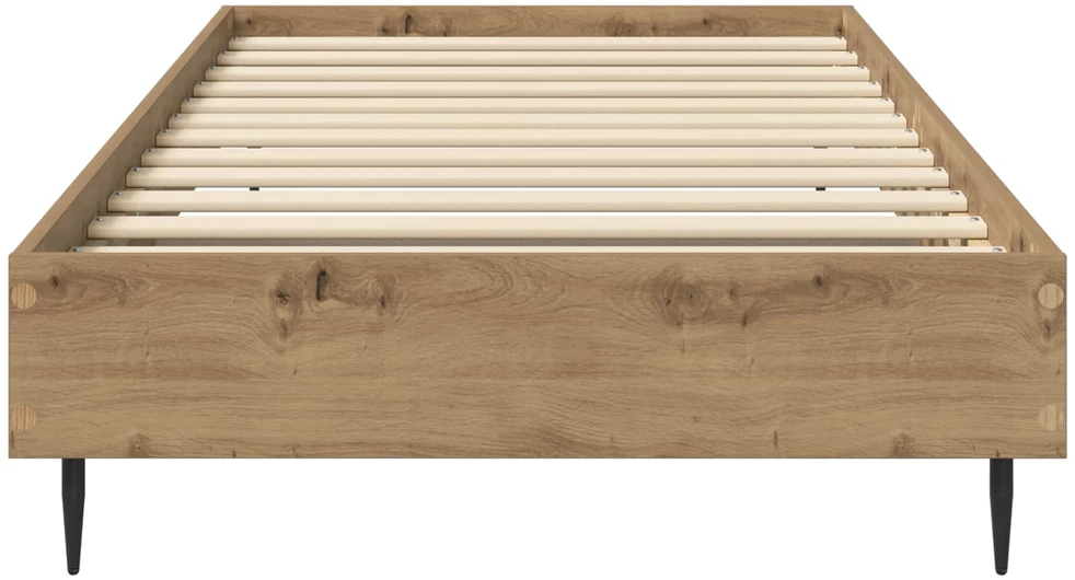 Lova Lovos rėmas Artisano ąžuolo 80 x 200 cm Apdirbta mediena
