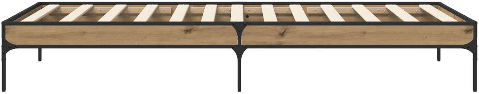 Lova Lovos rėmas Artisano ąžuolo 80 x 200 cm Apdirbta mediena