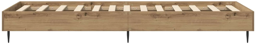 Lova Lovos rėmas Artisano ąžuolo 80 x 200 cm Apdirbta mediena
