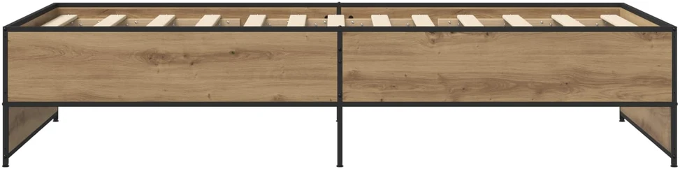 Lova Lovos rėmas Artisano ąžuolo 80 x 200 cm Apdirbta mediena