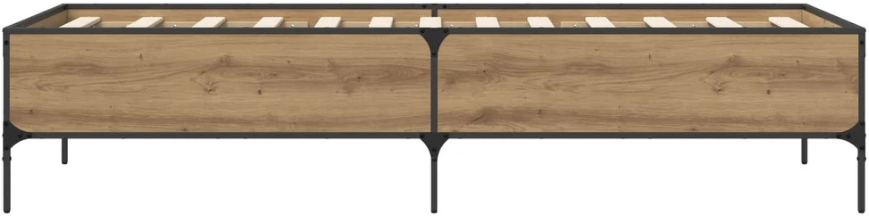 Lova Lovos rėmas Artisano ąžuolo 80 x 200 cm Apdirbta mediena