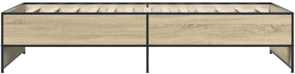 Lovos rėmas, ąžuolo, 100x200cm, apdirbta mediena ir metalas