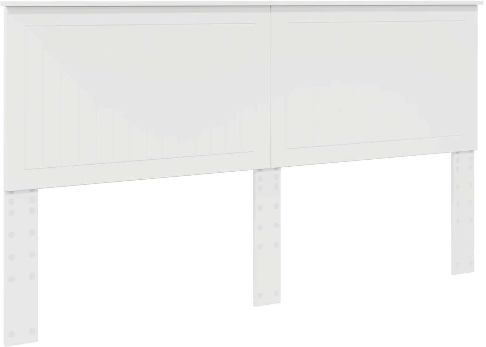 Lovos rėmas Balta 180 x 200 cm Kietos pušies mediena