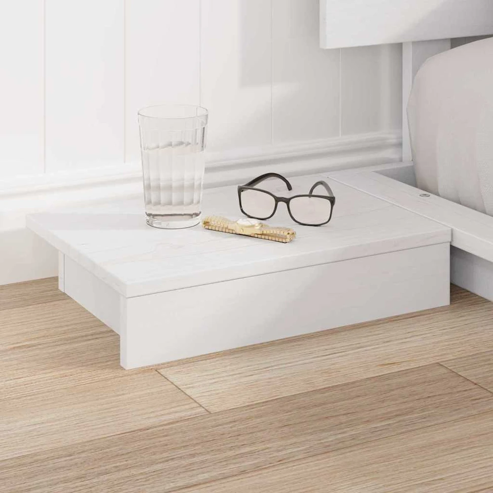 Lovos rėmas Balta 200 x 200 cm Medis