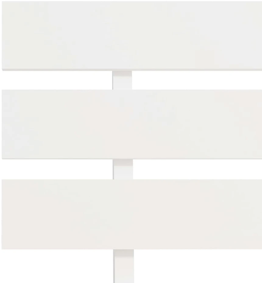 Lovos rėmas, baltos sp., 100x200 cm, pušies medienos masyvas