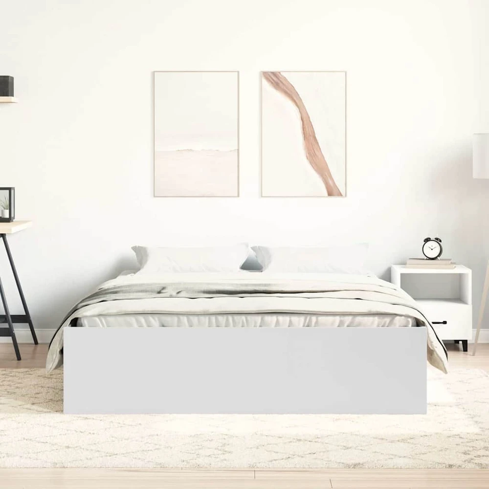 Lovos rėmas, baltos spalvos, 140x200cm