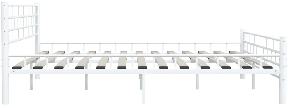 Lovos rėmas, baltos spalvos, 200x200cm, metalas