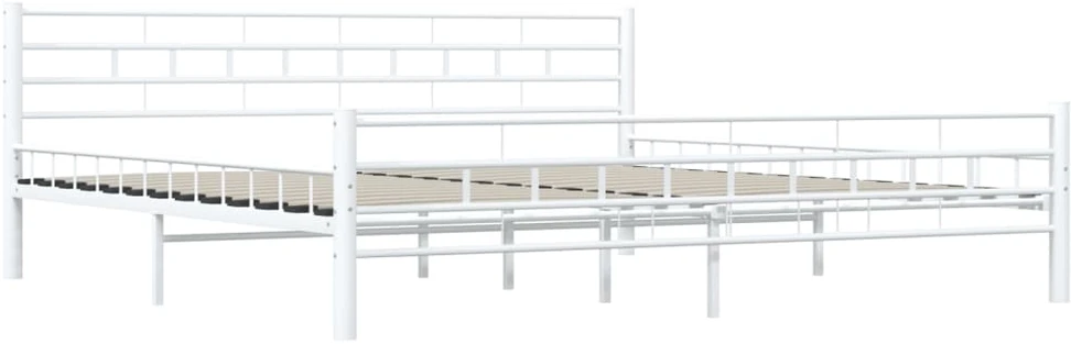 Lovos rėmas, baltos spalvos, 200x200cm, metalas
