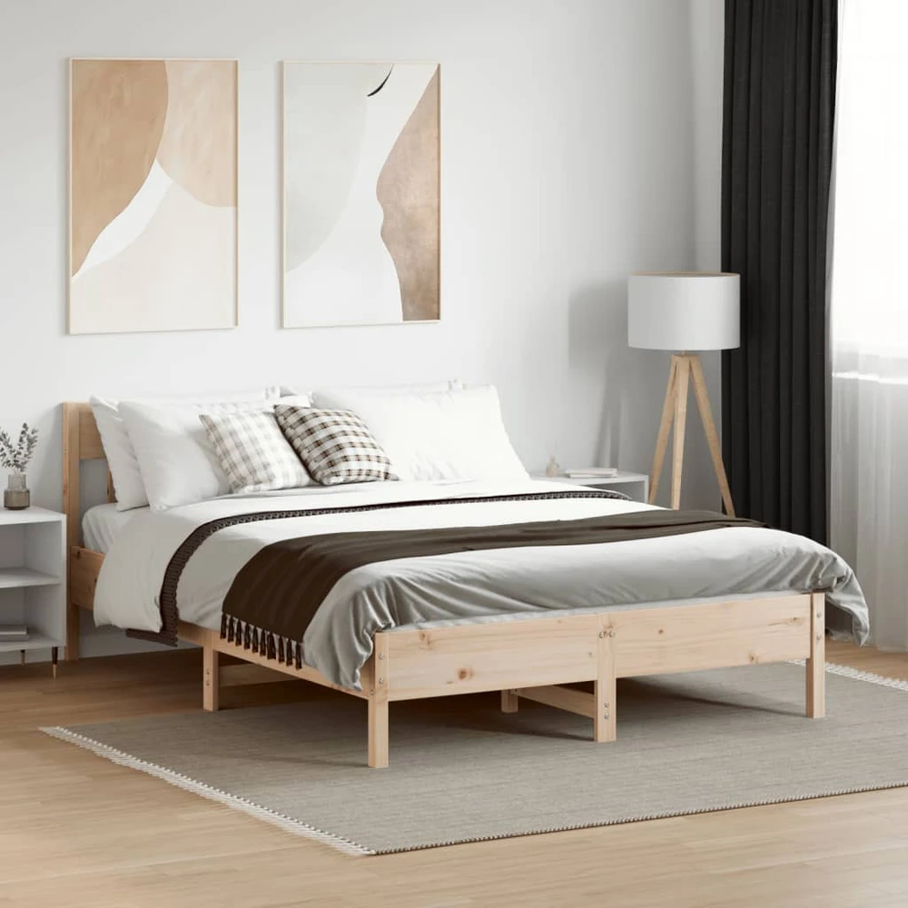 Lovos rėmas be čiužinio, 140x190cm, pušis