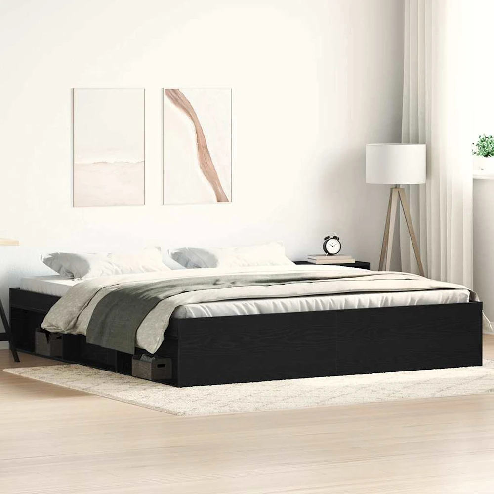 lovos rėmas be čiužinio 200x200 cm, apdirbta mediena