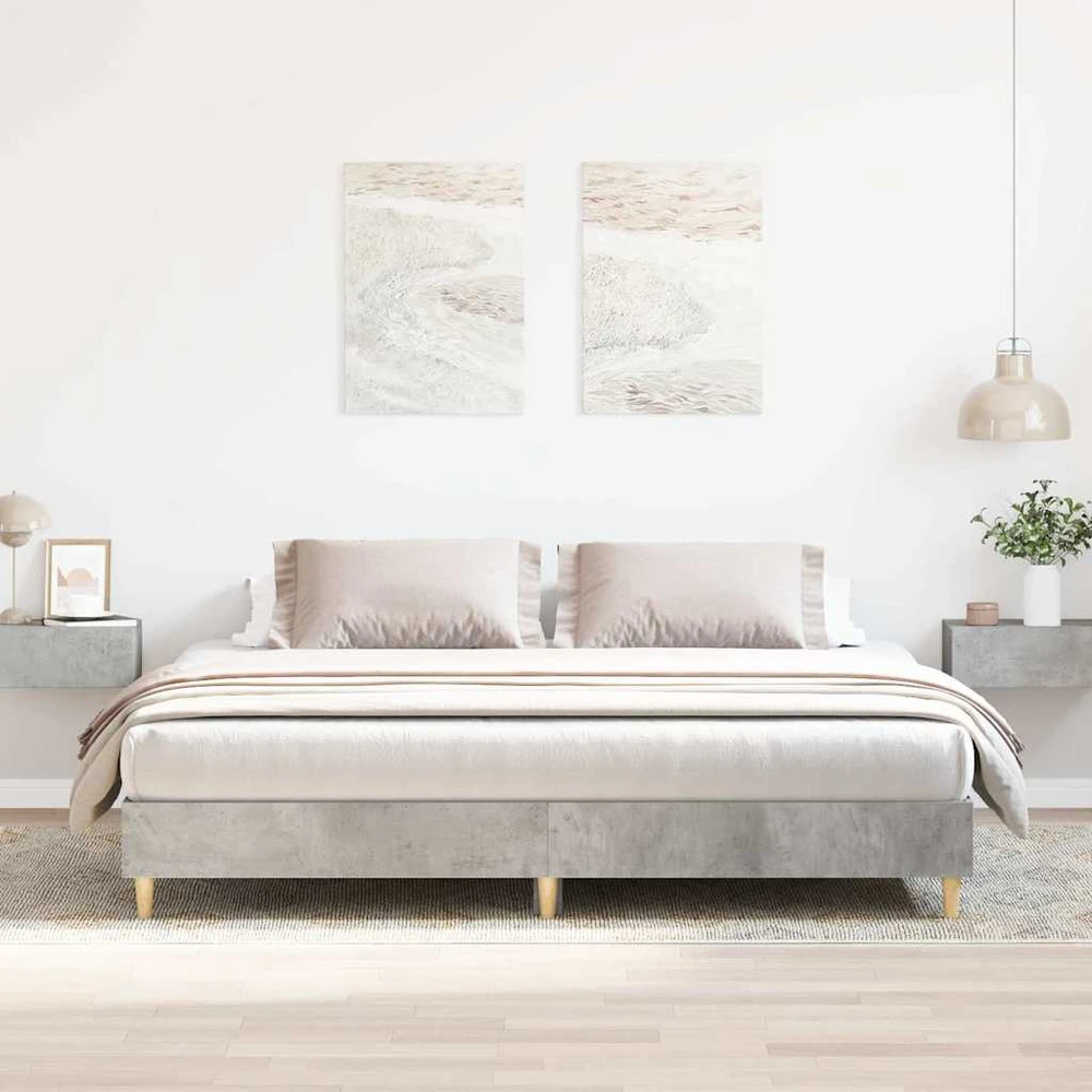 Lovos rėmas be čiužinio, 200x200 cm, apdirbta mediena