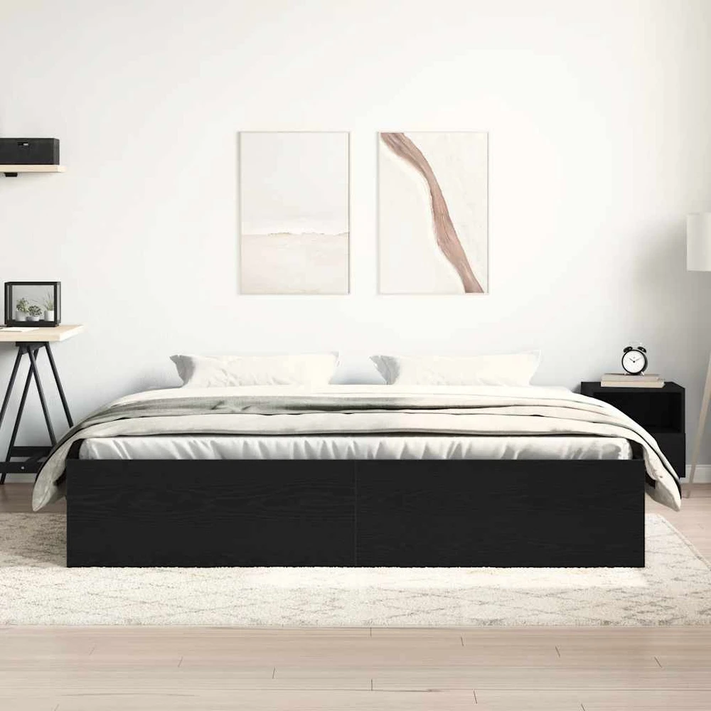 lovos rėmas be čiužinio 200x200 cm, apdirbta mediena