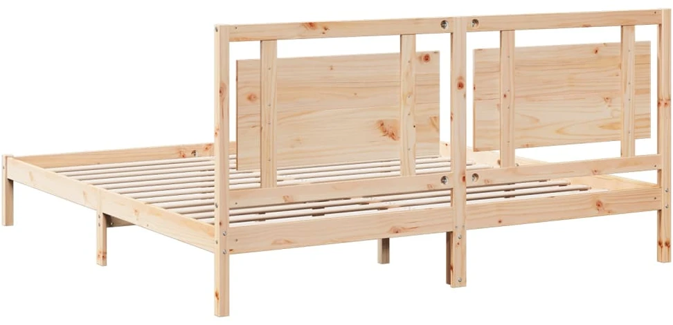 Lova Lovos rėmas be čiužinio, 200x210cm, mediena, itin ilgas