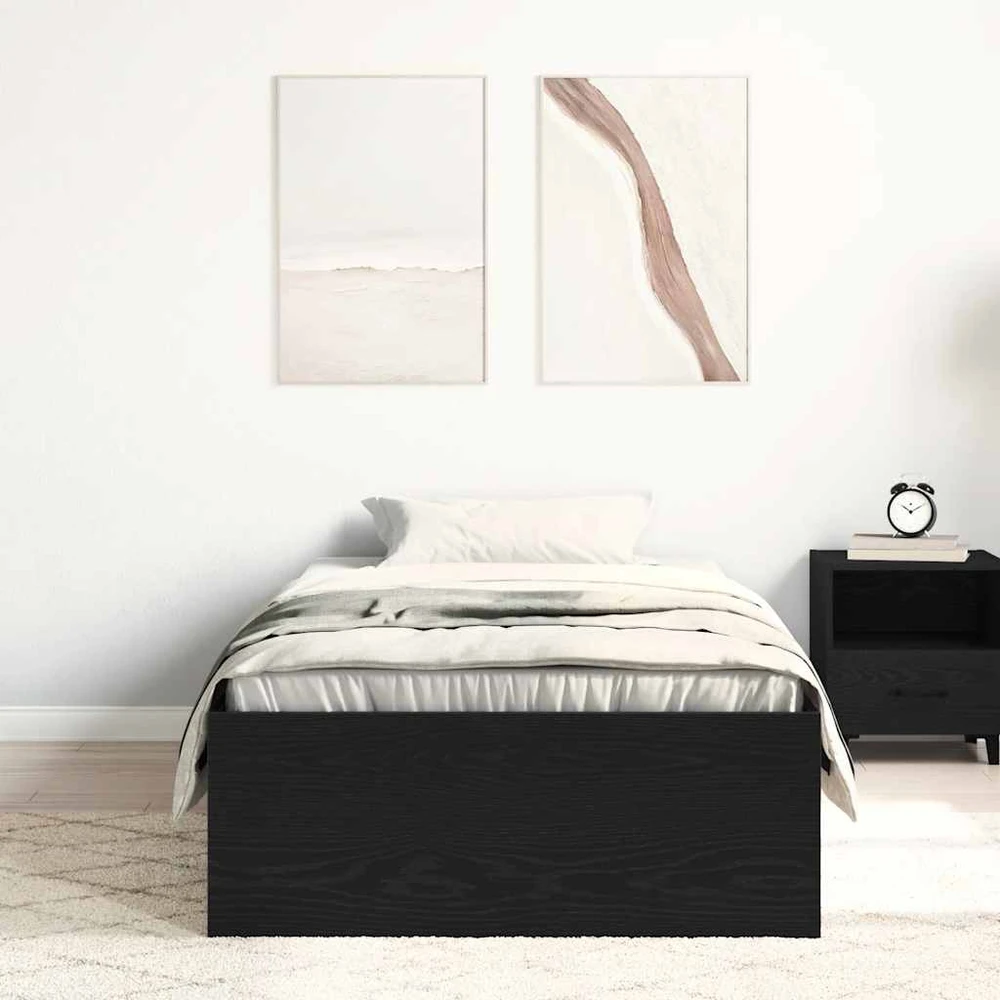 Lova Lovos rėmas be čiužinio, 75x190 cm, apdirbta mediena